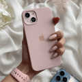 Premium Liquid Silicone Phone case for Apple iPhone 12 / 12 Pro /12 Pro Max Mobile Back Case Soft Phone Cover (Pink Sand). 