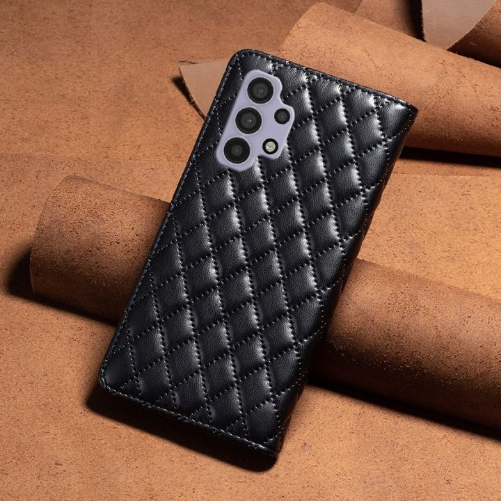 lthmy%20for%20Samsung%20Galaxy%20A32%205G%20Stylish%20Bookstyle%20Flip%20Leather%20Stand%20Case%20Cover%20-%20Image%204