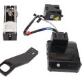 FDM Mini Printer for Beginners High Printing Accuracy Uniform Heating Printing Volume 4x4x4in Mini Printer 100‑240V AU Plug.