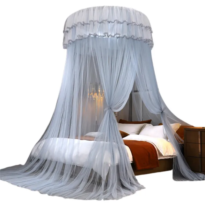 Breathable%20Hanging%20Mosquito%20Net%20Top%20Hook%20Lace%20Bed%20Canopy%20Encrypted%20Mesh%20Round%20Dome%20Court%20Style%20Crib%20Canopy%20Bedroom%20Decoration%20-%20Image%207