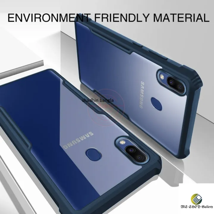 For%20Samsung%20Galaxy%20A20%20/%20Samsung%20Galaxy%20A30%20Edge-Reinforced%20Shockproof%20Cushion%20Back%20Clear%20Hybrid%20Transparent%20Hard%20Cover%20Casing%20-%20Phone%20Back%20Cover%20-%20Image%202