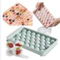 Ice Cube Mold 33 Grid Reusable Round Ball Ice Cube Maker DIY Ice Cream Kitchen Accessories. 