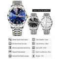 Luxury Men Watch High Quality Waterproof Luminous Men's Wristwatch Date Week Man Watches Quartz Clocks. 