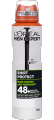 International European product Body Spray Loreal men expert Shirt Protect used for male - 250 ml.