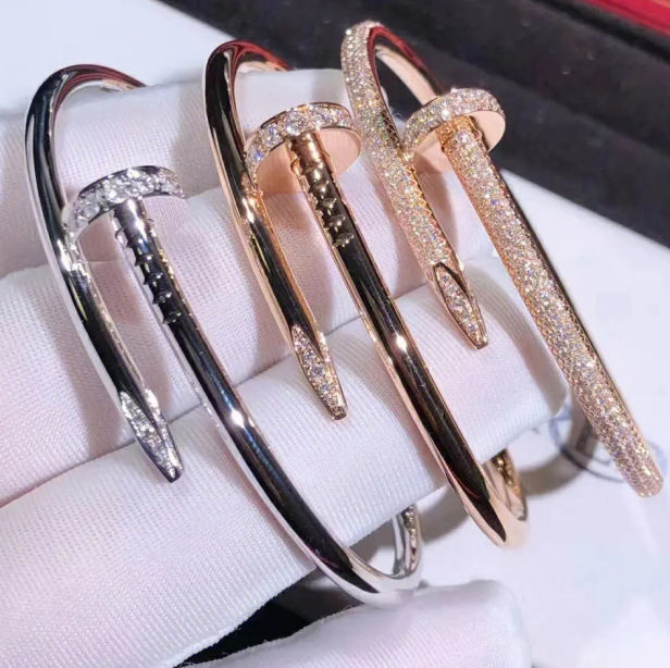 Card%20Nail%20Bracelet%20S925%20Sterling%20Silver%20Plated%2018K%20Gold%20Diamond-Embedded%20Light%20Luxury%20All-Match%20Fashionable%20Elegant%20Bracelet%20Bracelet%20-%20Image%202