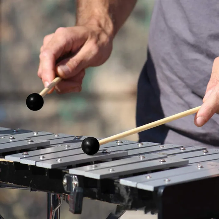 2%20Pairs%20of%20Rubber%20Drumsticks%20Percussion%20Xylophone/Marimba%20Mallets%20Hammer%20SCK-3%20Rubber%20Head%20-%20Image%205