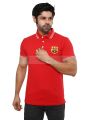 Red colour polo shirt for men | Premium polo shirt for men new 2024 brand | Barcelona polo shirt. 