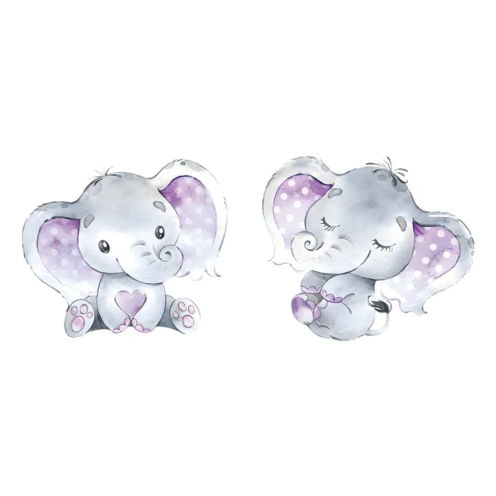 Cute%20baby%20elephant%20self%20adhesive%20wall%20sticker%20cartoon%20purple%20living%20room%20kids%20room%20home%20d%C3%A9cor%20sticker%20BR0212H%20-%20Image%205