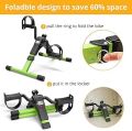 Mini Exercise Cycle/Portable Folding Arm & Leg Pedal Exerciser With Digital Lcd Display Home Indoor Mini Exercise Bike Resistance Adjustable. 