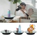 Motorised Rotating Carousel with Remote Control for Jewellery Display, Photography and Video, 360 Degrees, 3-position Adjustment.