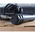 Original TOA DM-1200 Handheld Wired Dynamic Microphone for PA System with 10 Meters Cable - Black Color. 