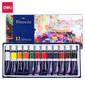 Deli EC19-12 Finenolo Watercolor 12ml 12 Color.