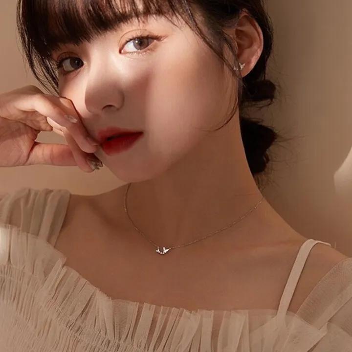 We%20Flower%20Korean%20Fashion%20Silver%20Shiny%20Zircon%20Bow%20Pendant%20Necklace%20For%20Women%20Girls%20Chic%20Lovely%20Butterfly%20Clavicle%20Chain%20Necklace%20Jewelry%20Gift%20-%20Image%205