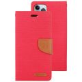 （COD)For iPhone 14 Pro GOOSPERY CANVAS DIARY Canvas Texture Flip Leather Phone Case. 