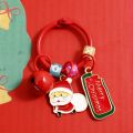 Merry Christmas Keychain Tree Bell Sanrio Kuromi Cute Anime Cartoon Hello Kitty Cat Pendant Bag Car Key Ring Happy New Year Gift for Friend. 