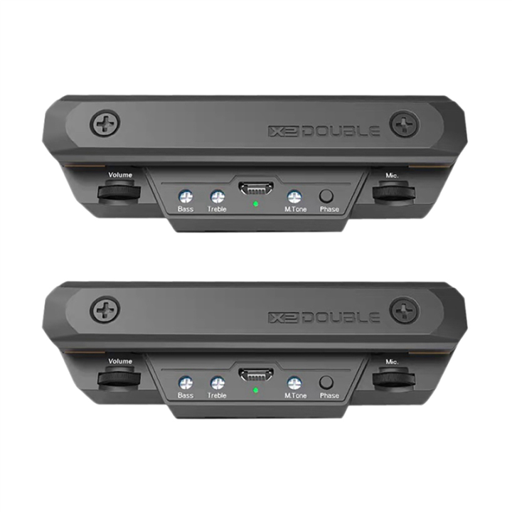 2X DOUBLE X0 Guitar Pickup Preamp Soundhole Pickup with Volume & Tone Control for Acoustic Guitar Musical Instrument, 5