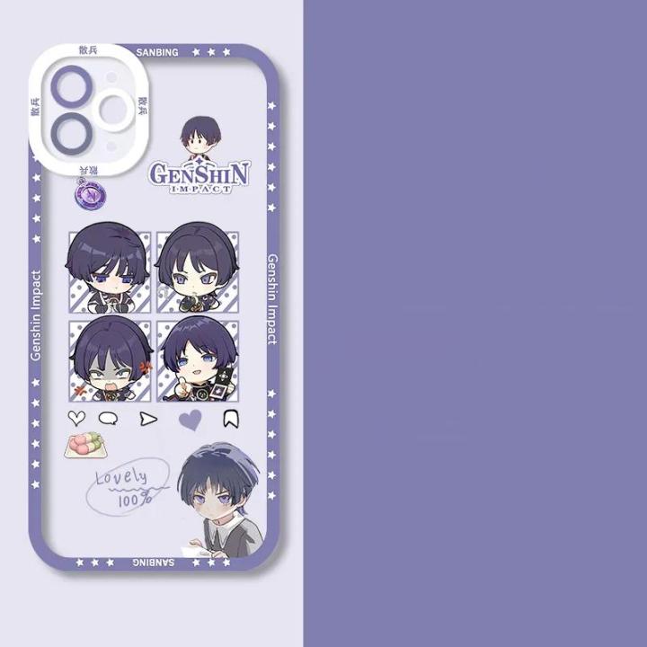 Cellphone%20Case%20For%20Samsung%20Galaxy%20S23%20FE%20S24%20Plus%20Ultra%20A04%20A04E%20A24%20A03%20Core%20A05%20A05S%20Phone%20Casing%20Cute%20Soft%20Popular%20Genshin%20Impact%20Beelzebul%20Raiden%20Ei%20Yae%20Miko%20Wanderer%20Shockproof%20Back%20Cover%20Camera%20Protective%20TPU%20Anti-falling%20Clear%20-%20Image%206