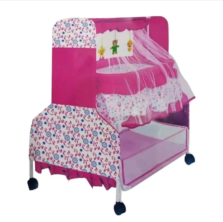 Dolna%20Bed%20For%20New%20Born%20Baby%20A%20Cozy%20Nest%20Cradle%20model%20no%20732A%20dolna%20bed%20with%20mosquito%20net%20%20Cash%20On%20Delivery%20Available%20-%20Image%205