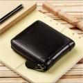 Round Zipper Stylish High Quality Artificial Leather Wallet For Men - Wallet For Men - মানি ব্যাগ. 