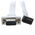 DB9 RS232 to 10 pin Ribbon Cable Connector Adapter. 