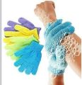Shower Gloves Exfoliating Wash Skin Spa Bath Gloves Foam Bath Skid Resistance 1 Pcs. 