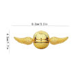 Golden Snitch Fidget Spinner Metal Antistress Hand fingertip gyro Rotation Cupid Spinning Top Stress Relief Toys for Kid Adults. 