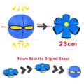 Flying UFO Flat Throw Disc Bouncing Ball LED Light Magic Ball Toy for Kid Outdoor Garden Beach Game Children's sports balls. 