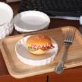 6pcs Individual Serving Ceramic Creme Brulee Ramekins Shallow Round Tart Baking Pan White Pie Baking Tray Pudding.
