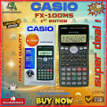FX 100MS Scientific Calculator, Calculator (1st edition)(2nd edition)(master copy premium)(thailand variant)lâ 300 Functions â Non-Programmable â Exam Use Model, Calculator for students.