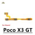 Power Key Volume Side Button Flex Cable For Xiaomi Xiaomi Poco F1 F2 F3 X2 X3 NFC GT Poco M2 M3 Reloaded Pro 5G Replacement. 