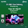 Haier 65 Inch HQLED 4K Google TV with Free Delivery.