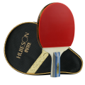 Table Tennis Single Racket Double-Sided Anti-Glue Novice Table Tennis Racket Professional Training Racket A.