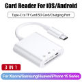 For Apple iPhone Memory Card Adapter Lightning to SD Card Reader with Charging Ports Camera Viewer For iPhone iPad Flash Drive. 