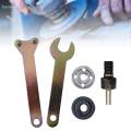 Electric Drill Conversion Angle Grinder Set Accessories with Flange Nut Parts Set Cutting C. 