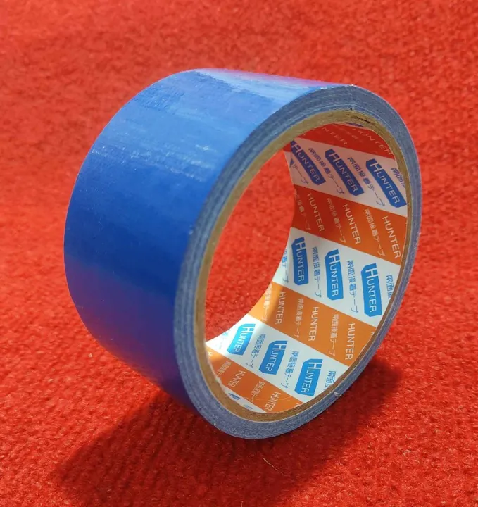 BLUE%20Polyethylene%20Cloth%20Tape%202%20Inch%20Tape%2050mm%20Tape%2010M%20Long%20Industrial%20Cloth%20Duct%20Tape%20Adhesive%20Blue%20Tape%202%20Inch%20Binding%20Tape%20Rexene%20Tape%202%20Inch%20Polythene%20Cloth%20Tape%20Rexine%20Tape%20-%20Image%202