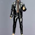 Figure Doll Trouser 1/12 Scale Soldier PU Leather Pant for 6'' Action Figure. 