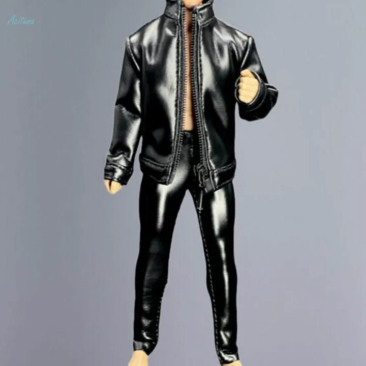 Figure%20Doll%20Trouser%201/12%20Scale%20Soldier%20PU%20Leather%20Pant%20for%206''%20Action%20Figure%20-%20Image%208