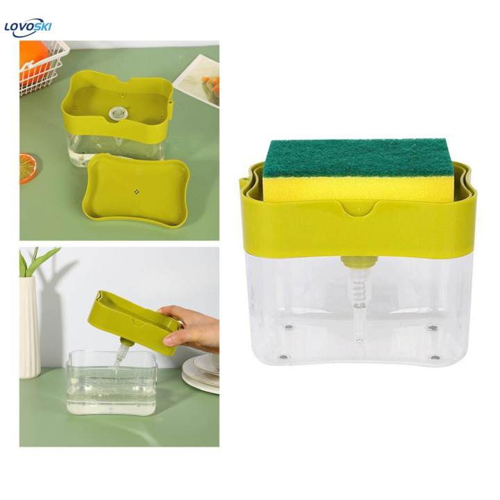 Soap%20Dispenser%20and%20Sponge%20Holder%20Soap%20Liquid%20Pump%20Dispenser%20for%20Home%20Kitchen%20-%20Image%202