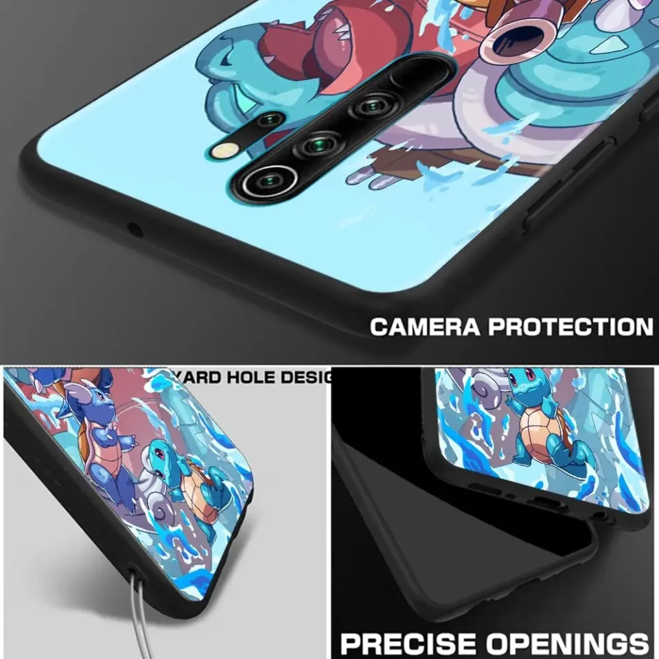 Custodia Ufficiale Pokémon Per Xiaomi Redmi Note 13 4G / Poco M6 4G - Cover In Silicone Trasparente Flessibile Con Disegno Sticker Poké Ball, Leggera E Resistente