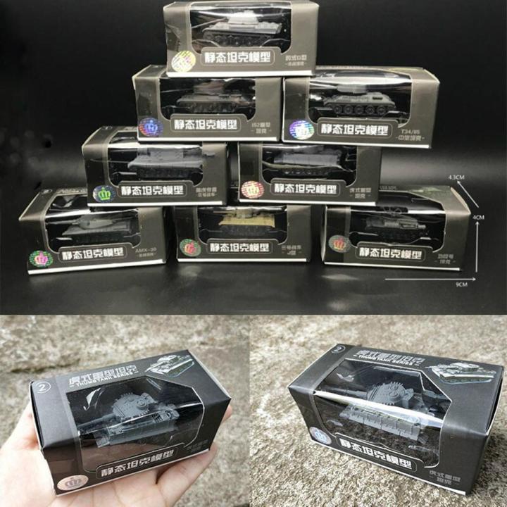 【3C VictoryEagle】Completed Tank Model 1:144 Leopard Tiger Main Battle Tank Thumb Tank Model Toy Model and Traffic