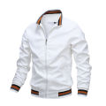 Quality Bomber Casual Jacket Men Autumn Zipper Outerwear Mandarin Sportswear Mens Jackets for Male Windbreaker Coats Spring.