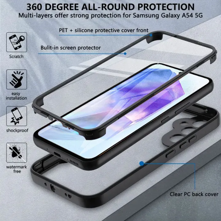 360%20Full%20Cover%20Protection%20Case%20For%20Samsung%20A55%205G%20A35%20A54%205G%20A24%20A14%20A34%20A53%20A13%20A33%20A51%20A71%20A22%20A72%20A52S%20Shockproof%20Phone%20Cover%20-%20Image%202