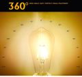 ST64 LED 2W 4W 6W 8W 12W 16W Dimmable Gold Filament Bulb E27 B22 Light 220V 110V Vintage Edison Lamp Retro Gold Glass Appearance. 