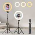 12 Inch LED Ring Light with Adjustable Stand & Phone Holder for Live Streaming, Video Recording, Photography, and Makeup Tutorials. 