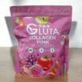 Manee Gluta Collagen Pink Juice 1 Pack (30 Sachets) Made in Thailand {JE}.