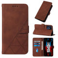 Business Phone Case For Infinix Note 12 Pro 5G / Infinix Note 12 5G Case Skin Feeling PU Leather Flip Case With Card Slot Bracket Shockproof Design.