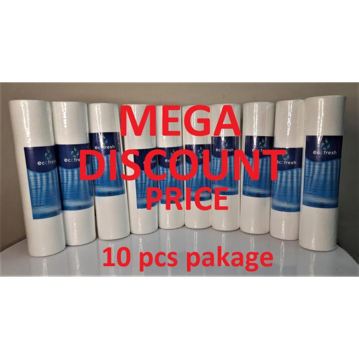 5 Micron PP SEDIMENT FILTER - 10 PCS ecofresh