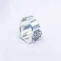 Anime OVERLORD Star Cosplay Ring YGGDRASIL Ainz Ooal Gown Momonga Adjustable Ring For Fans Jewelry Prop Accessories.