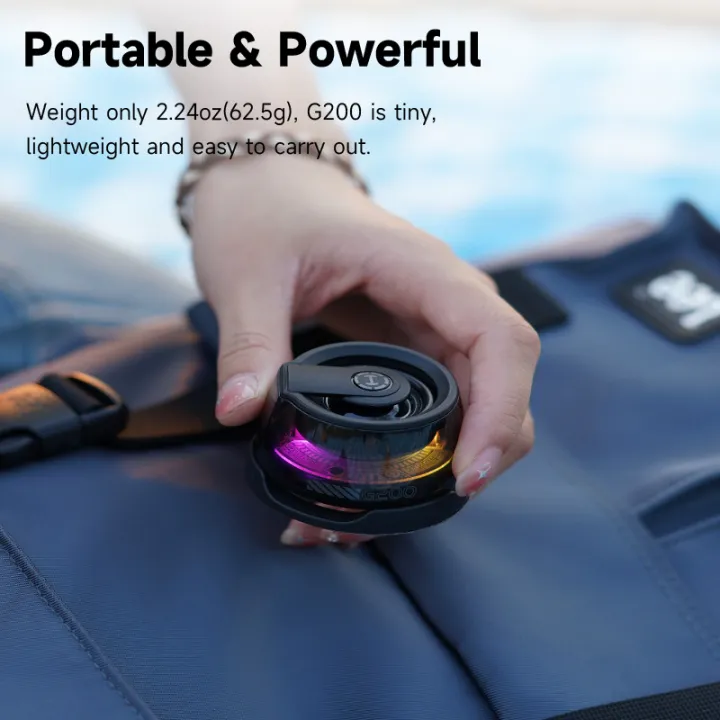 Edifier%20Hecate%20G200%20Magnetic%20Bluetooth%20Speaker%20Outdoor%20Camping%20Portable%20Mini%20Speaker%20Bluetooth%205.3%20RGB%20Lighting%207H%20Playtime%20-%20Image%205