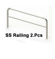 Hospital Bed Single Crank With Railing & foam. 